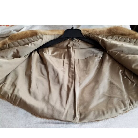 Autumn Haze Real Mink Fur Stole - Picture 5 of 9